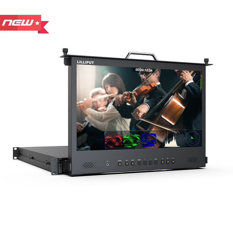 RM-1731S: 17.3 inch 3G-SDI 1RU Pull-out rackmount monitor