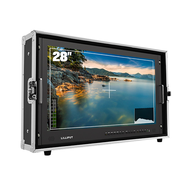 BM280-4KS: 28 inch carry on 4K Broadcast director monitor