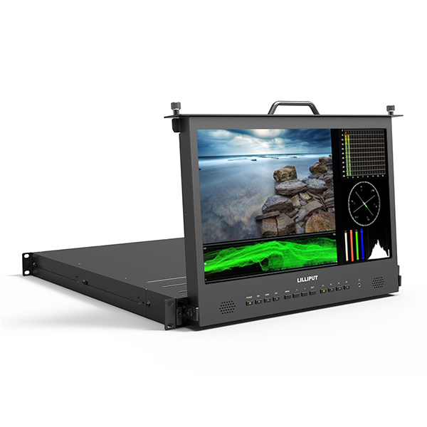 RM-1730S: 17.3 inch Pull-out rackmount monitor