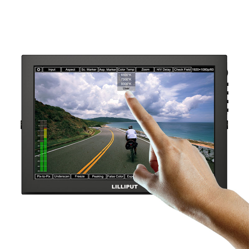 TM-1080/S: 10.1 inch Camera top monitor