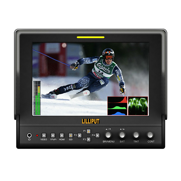 663/S2: 7 inch Camera-top hd SDI monitor