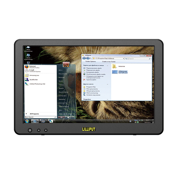 UM-1012/C/T: 10.1 inch USB Monitor with speaker