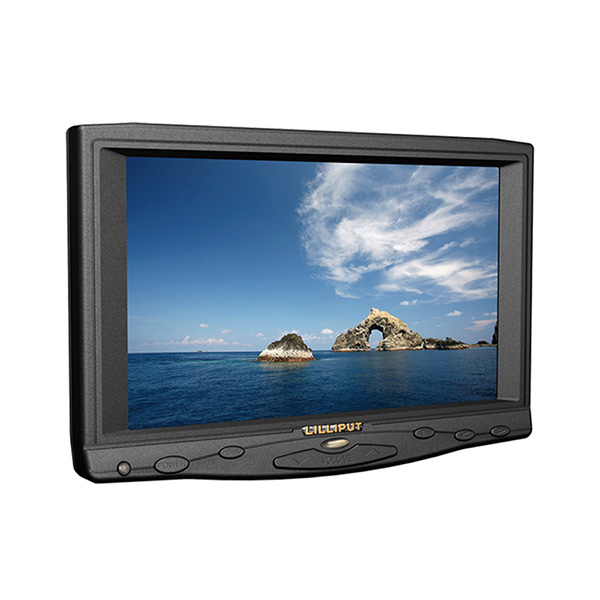 619AT: 7 inch resistive touch monitor