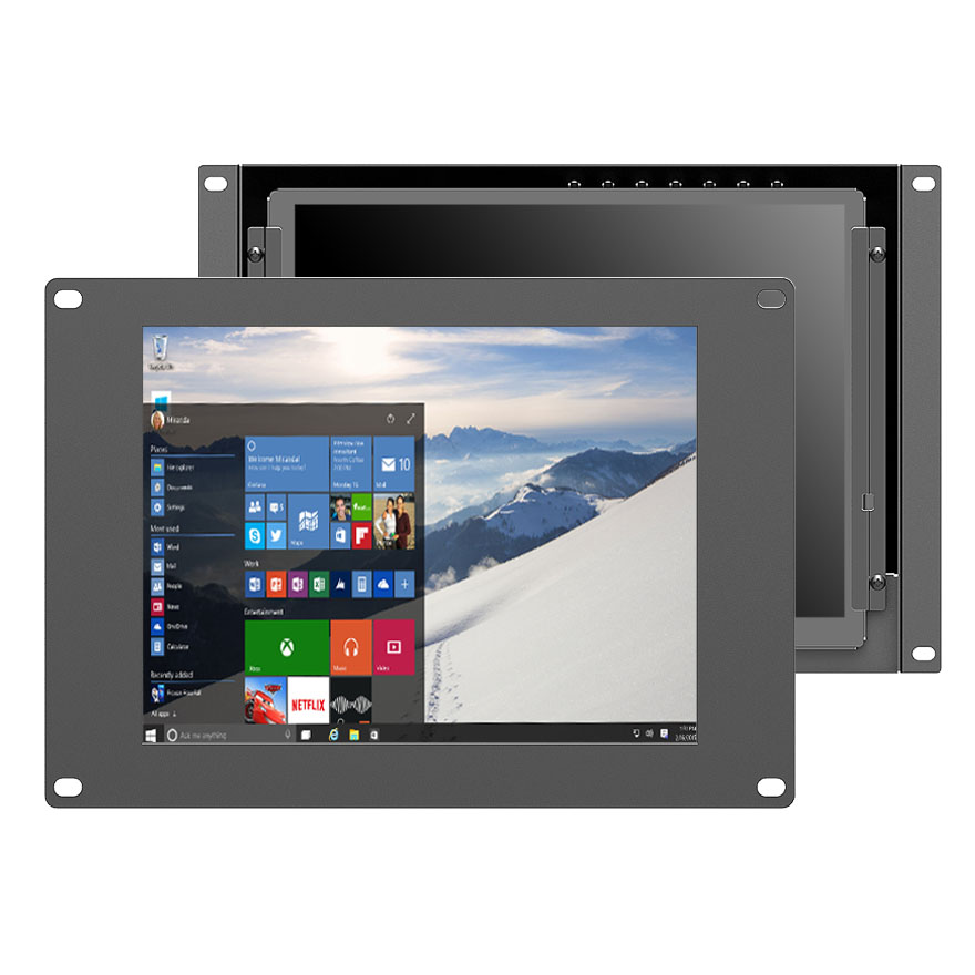 TK1040-NP/C/T: 10.4 inch industrial open frame touch monitor