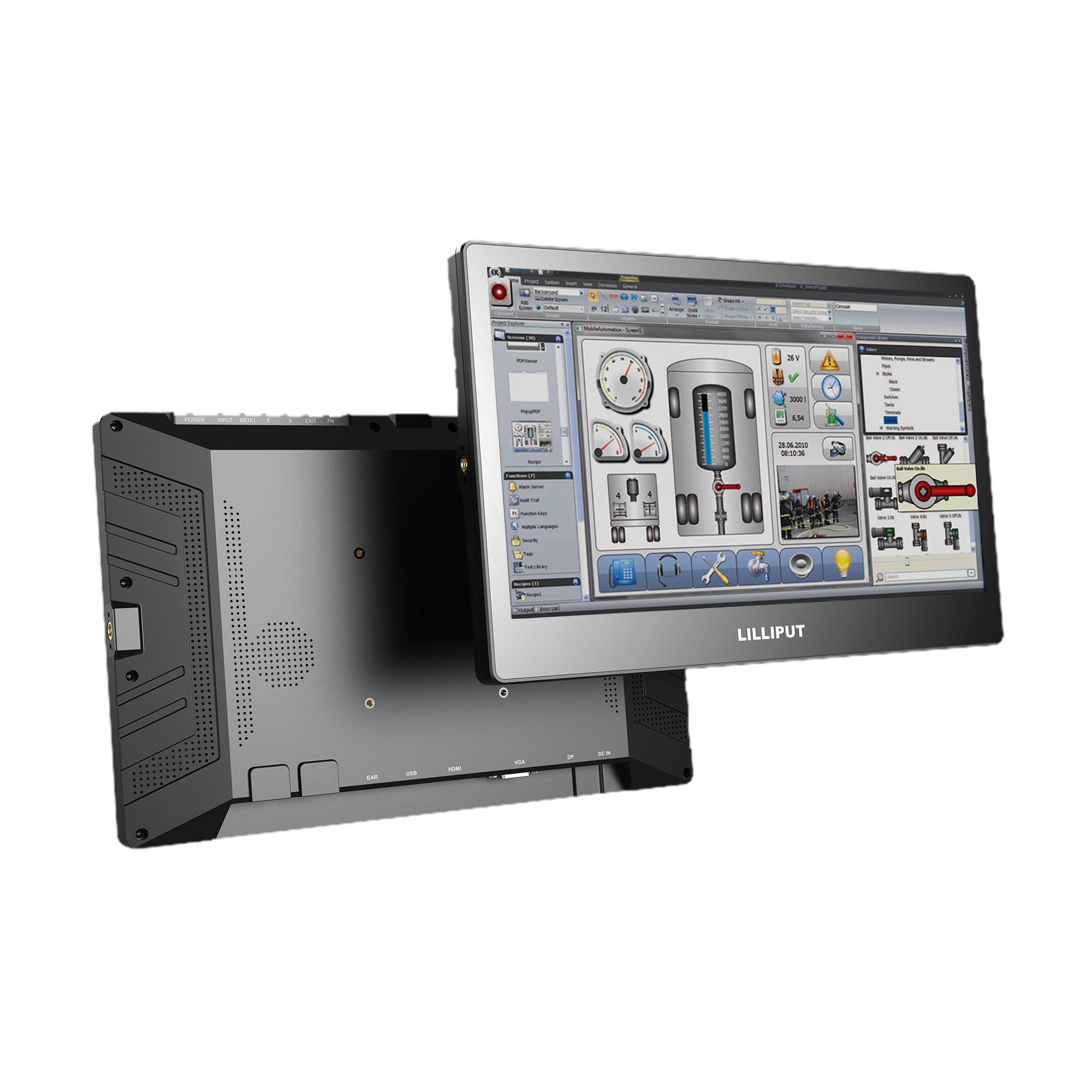FA1330/C & FA1330/T LILLIPUT 13.3 inch Industrial-Grade Touch Monitor