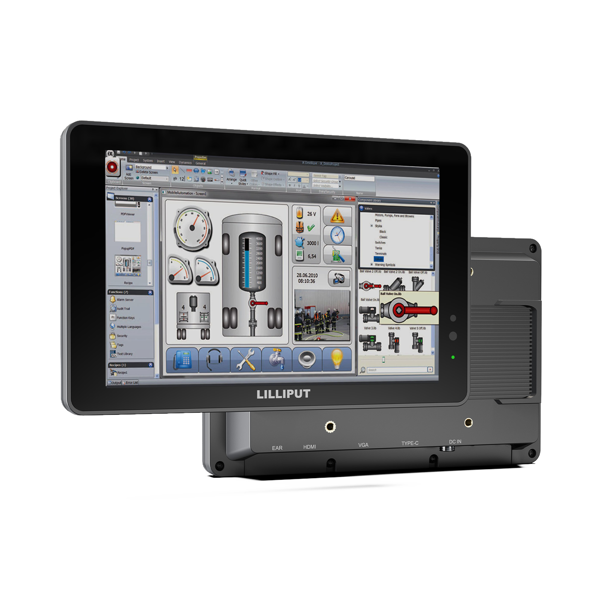 719 LILLIPUT 7 Inch 1000 Nits IP65 Industrial Touch Screen Monitor