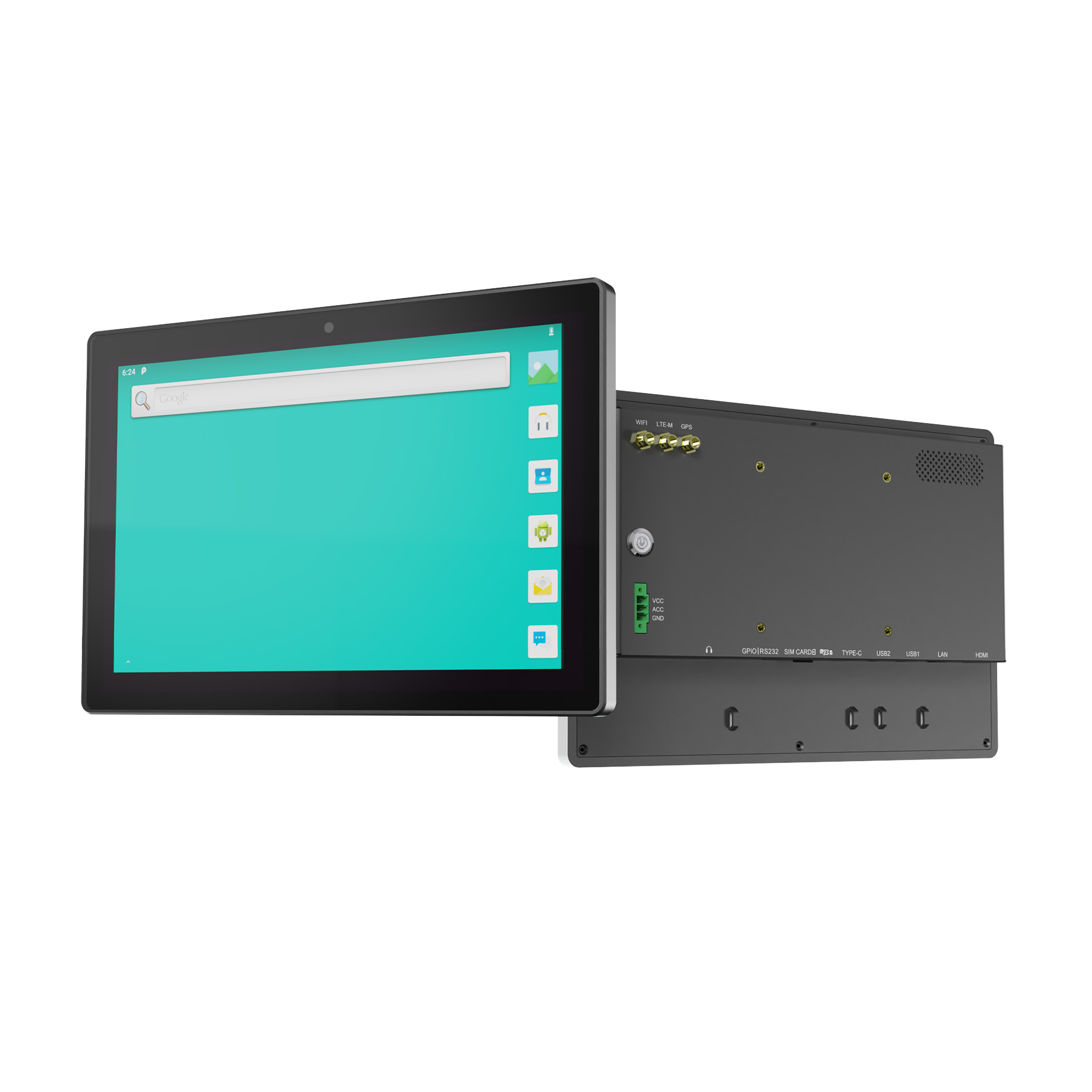 LILLIPUT 10.1 inch High Brightness IP65 Android Industrial Touch Panel PC