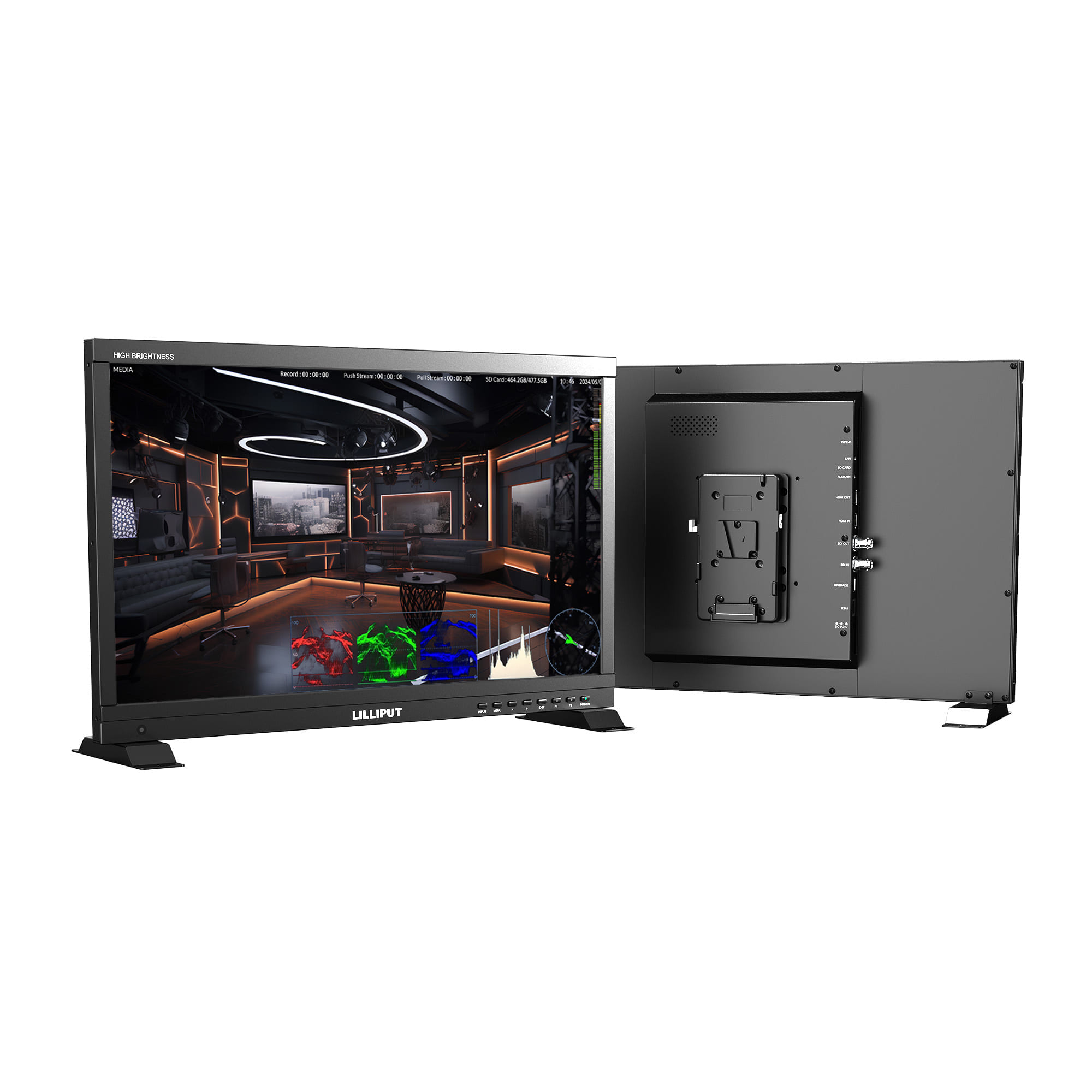LILLIPUT 21.5 inch 1000 Nits High Brightness Live Stream & Recording Monitor