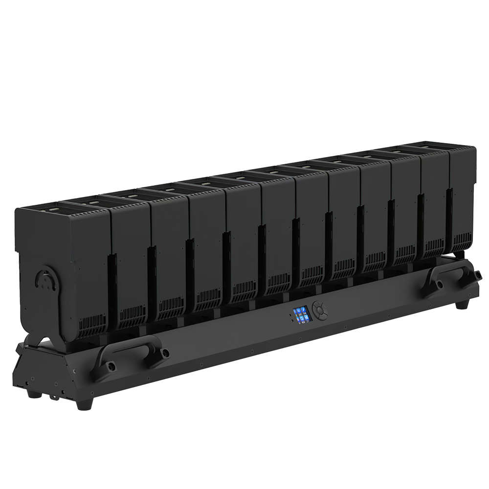 CB-12 BEAM "Thousand-Hand" LED Moving Bar | 12×60W Independent Swing Beam & Wash