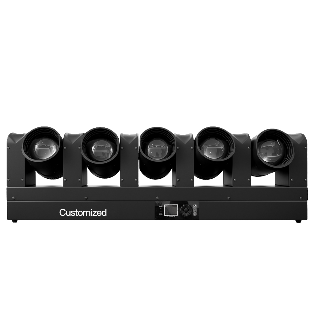 CB-5 BEAM 5-Head Moving Beam Bar | 400W High-Intensity Array with Auxiliary Effects