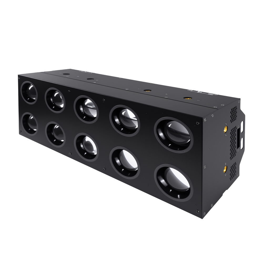 BL-1080 10-Head Professional Audience Light | 800W High-Output Stage Blinder