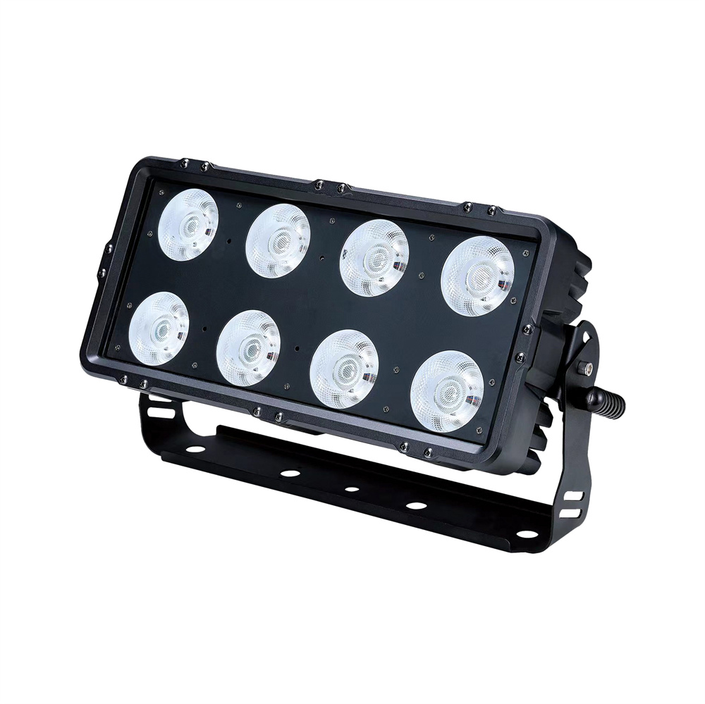 BL-5080IP Professional 8-Lens Stage Floodlight | 400W High-Precision Quad-Color Array