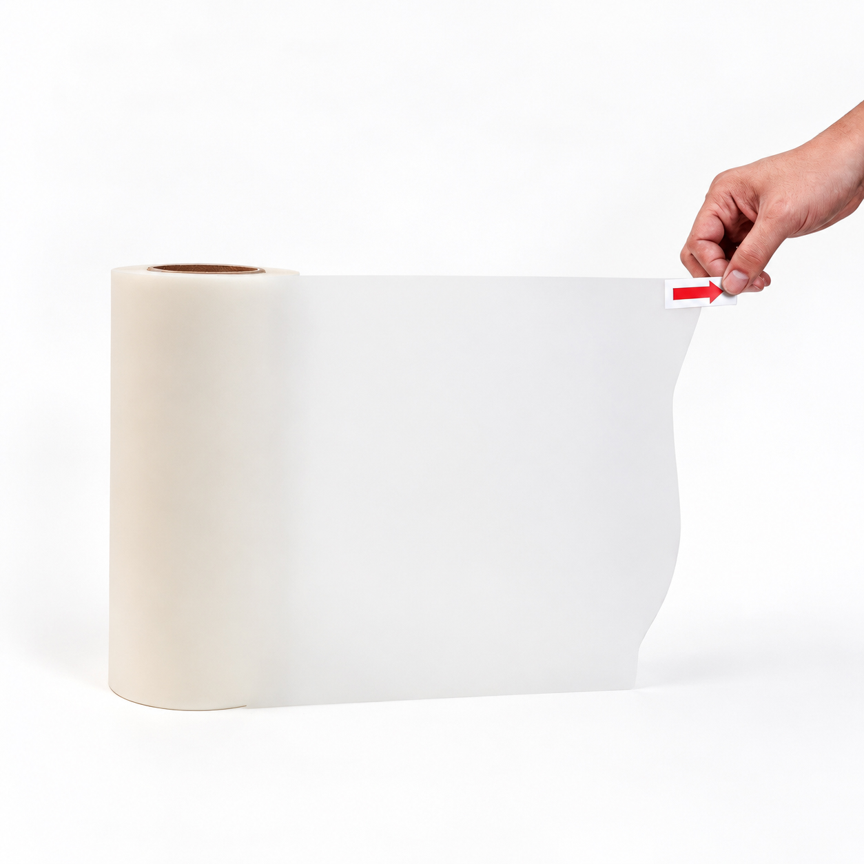 TD8002  75um Instant Peel DTF Film Water-based Coated Double Sided Matte