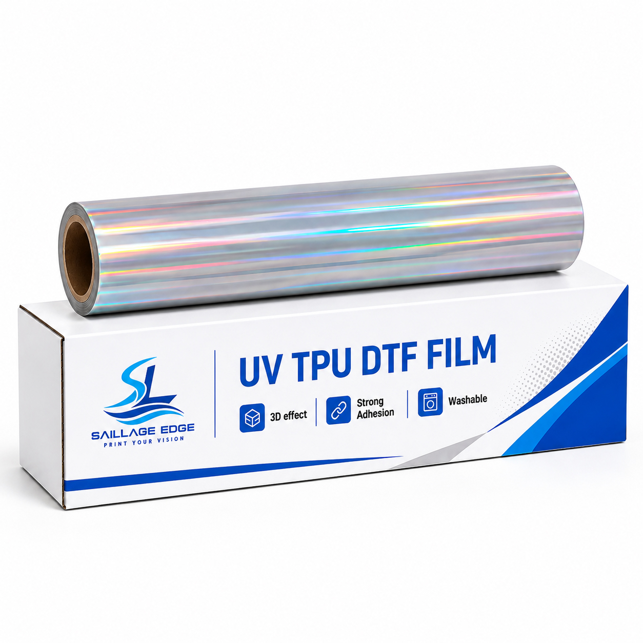 3D Laser Silver TPU DTF Film
