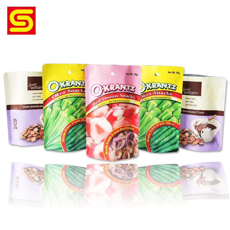 OEM Customized Snack Bags - Stand Up Pouches - Guoshengli Packaging
