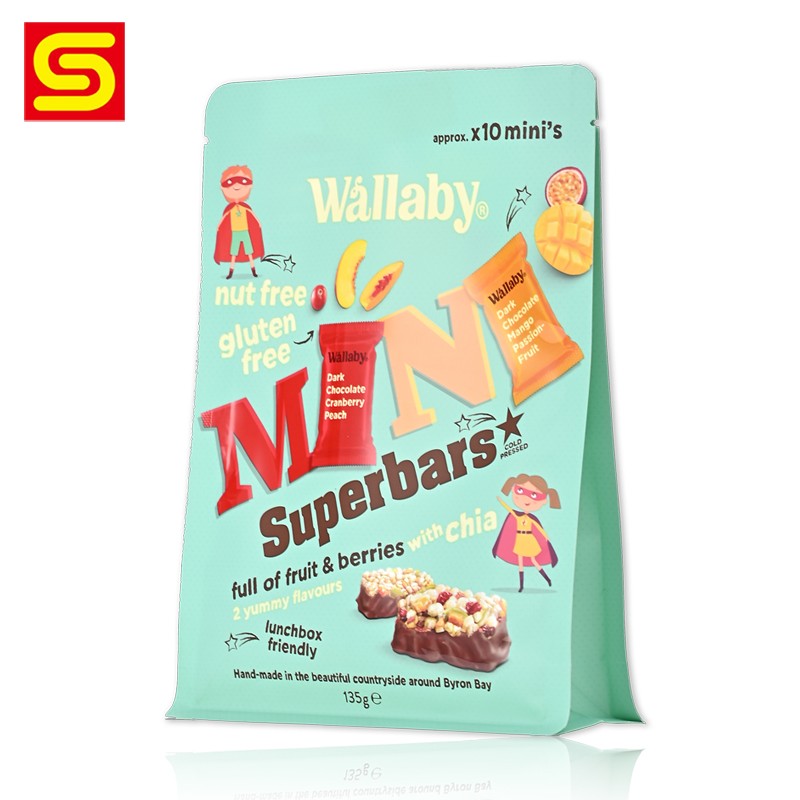 Chocolate Packaging Flat Bottom Pouch