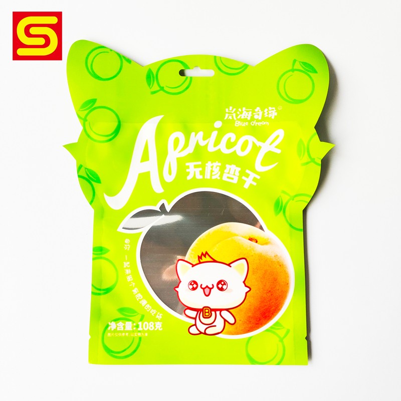 Shaped Pouch For Dried Fruits Packaging