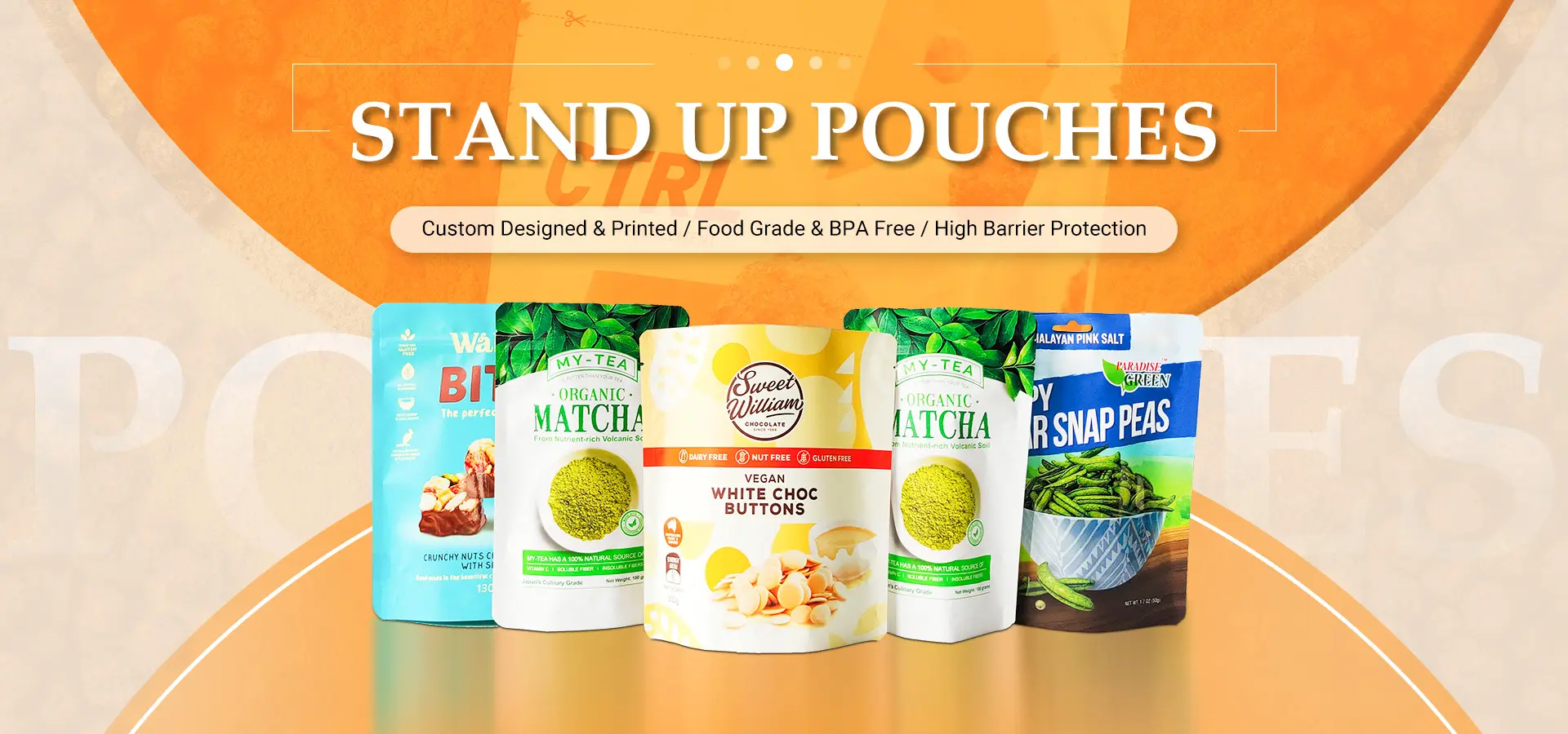 Zipper Pouch For Food