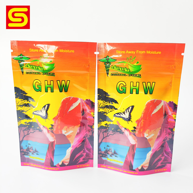 Customized Flexible Packaging Plastic Bag For Weed Packaging