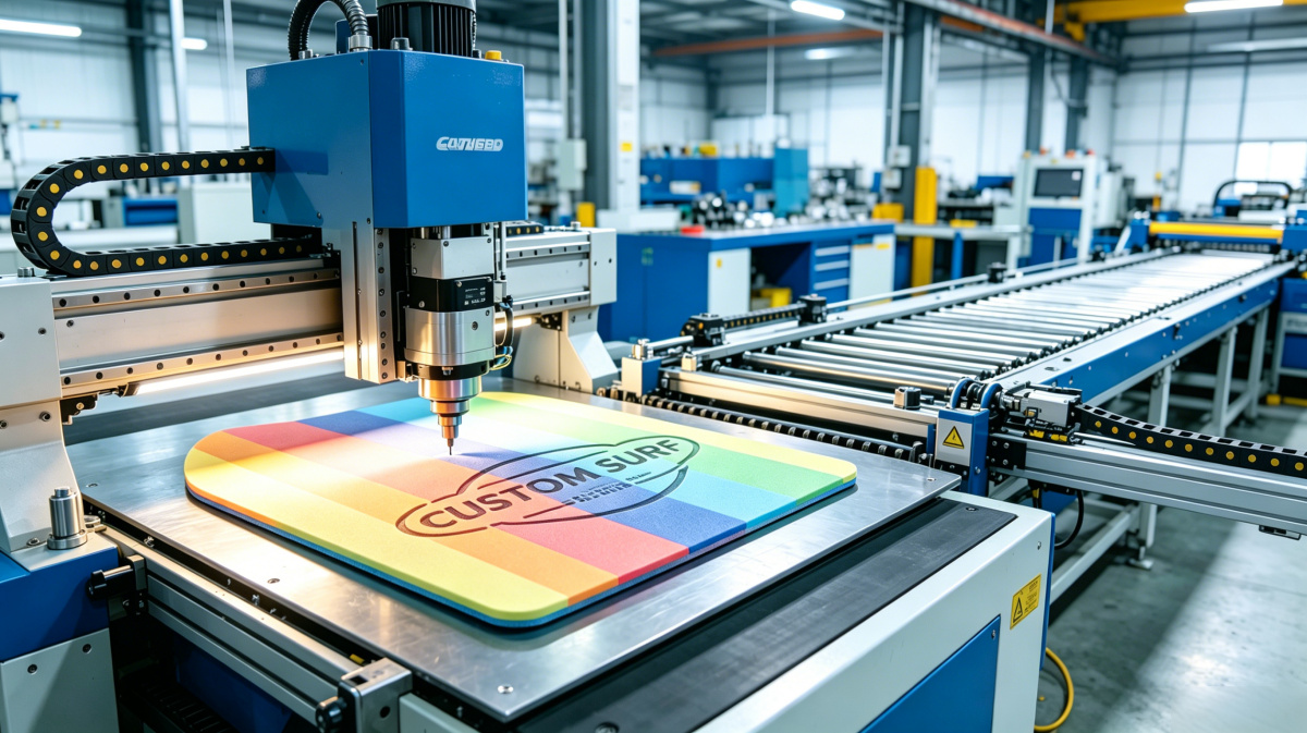 Advanced Manufacturing Technology for Custom Surfboard Traction Pads