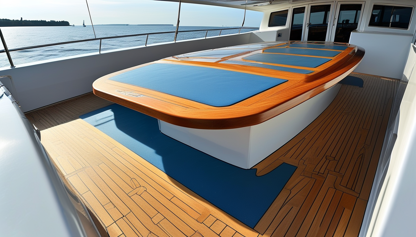 Marine Foam Decking Sheets For Marine Decking And Yacht Flooring