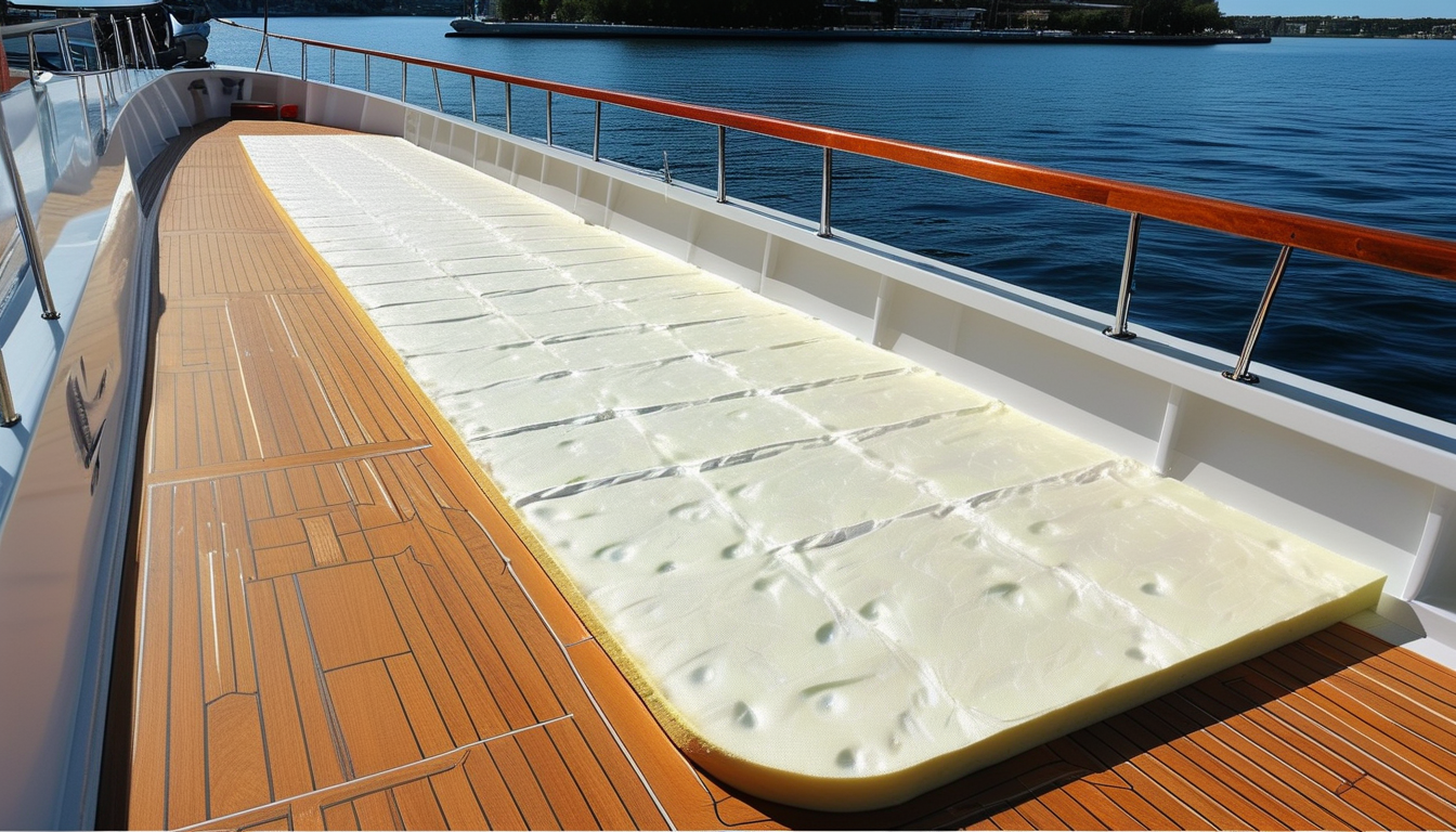 Eva Foam Boat Flooring Sheet For Marine Decking And Yacht Flooring