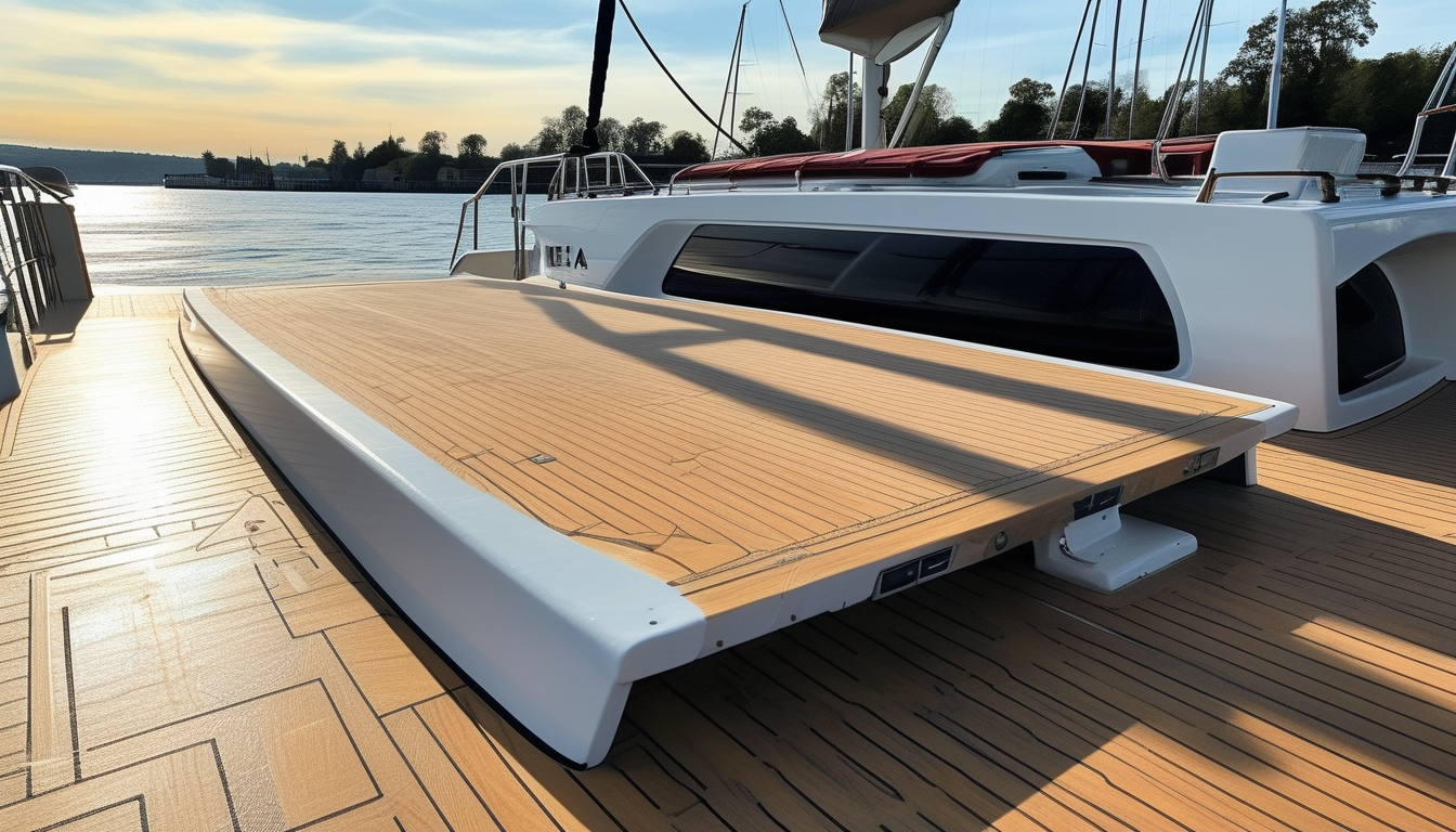 Pre-Cut Eva Boat Flooring For Marine Decking And Yacht Flooring