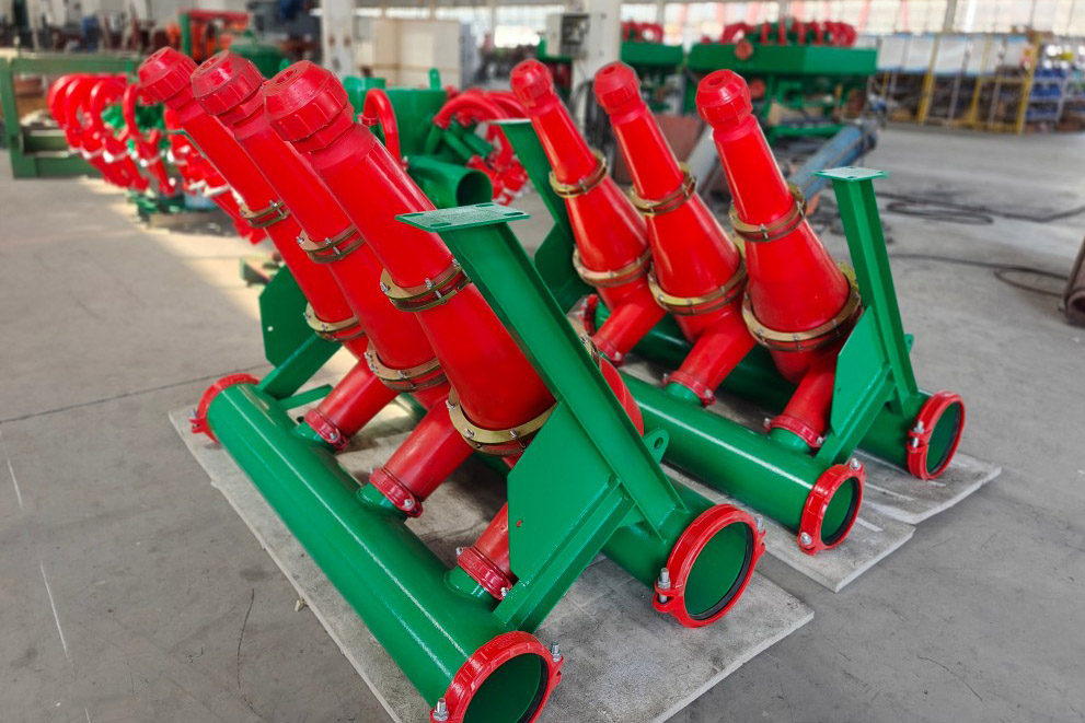 Desander cyclone production completed for Mud Cleaner