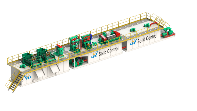 Oil Drilling Solids Control System for Drilling Fluid