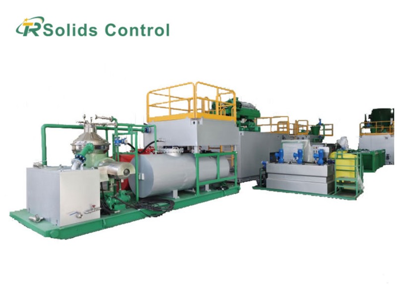 Oily Sludge Treatment System for Oil and Water Separation