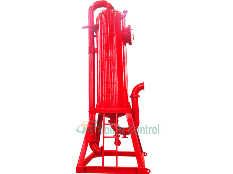 Mud Gas Separator for Gas-Cut Drilling Mud
