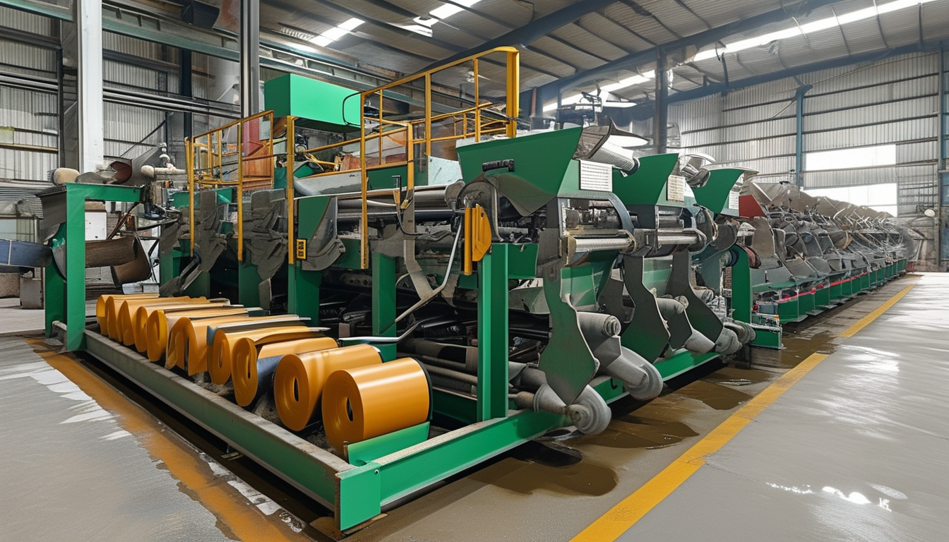 Mud Desander For Adhesive Tape And Label Manufacturing Lines