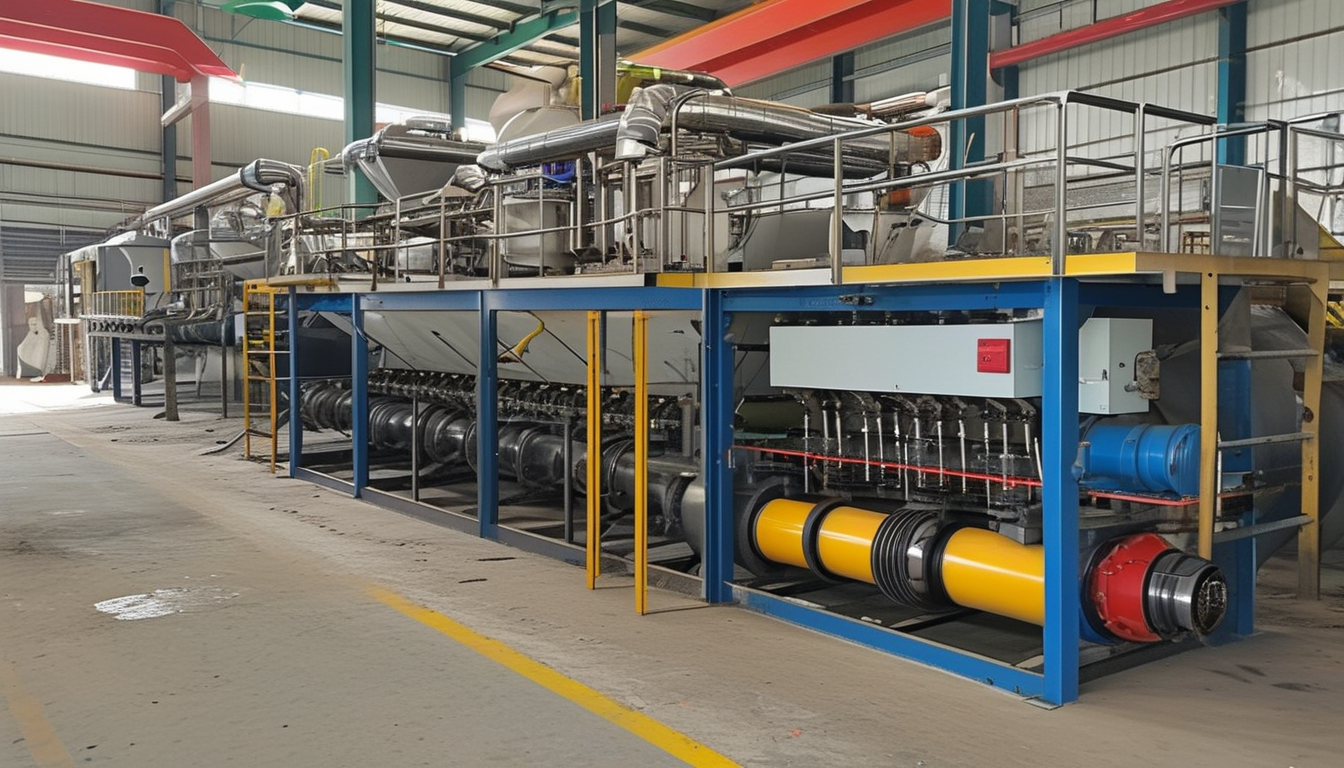 Oil Sludge Recovery System For Industrial Adhesive Composite Materials Processing