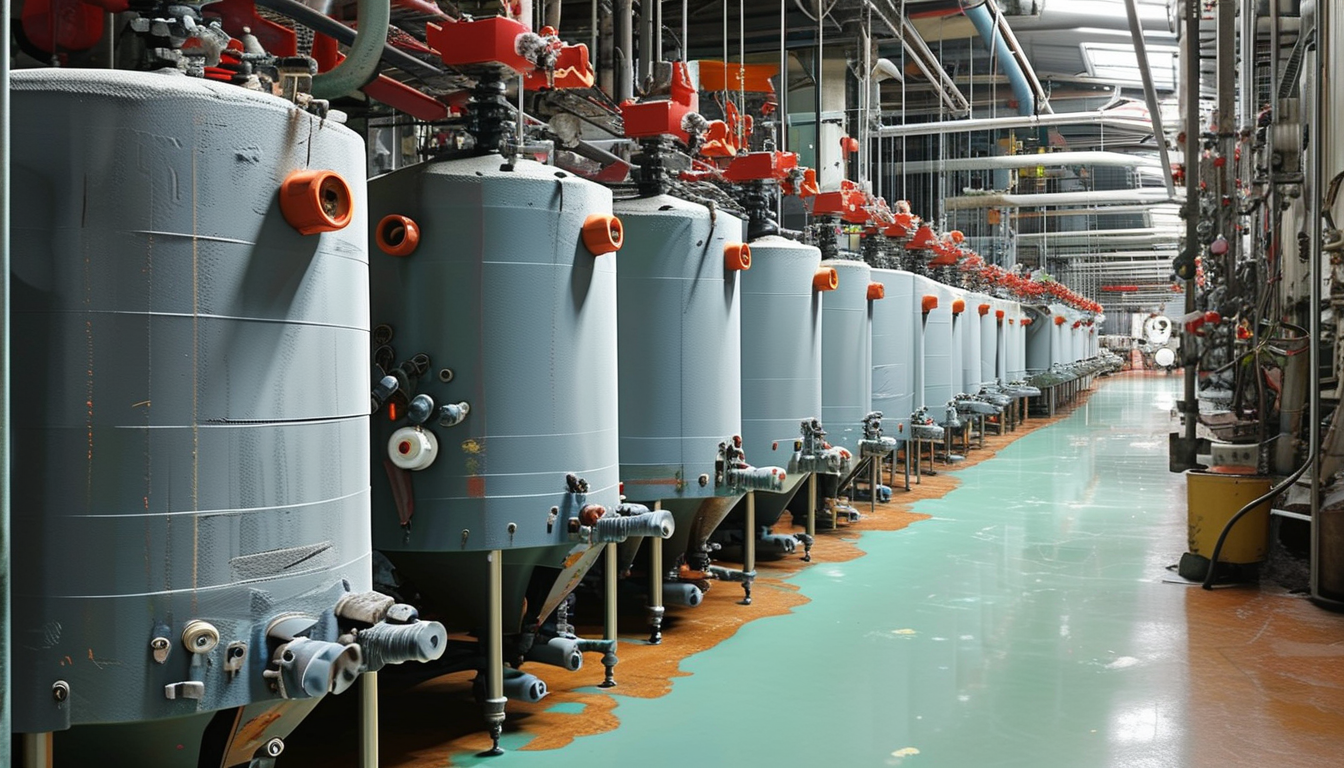 Drilling Fluid Hopper For Non-woven Fabric And Textile Adhesive Coating