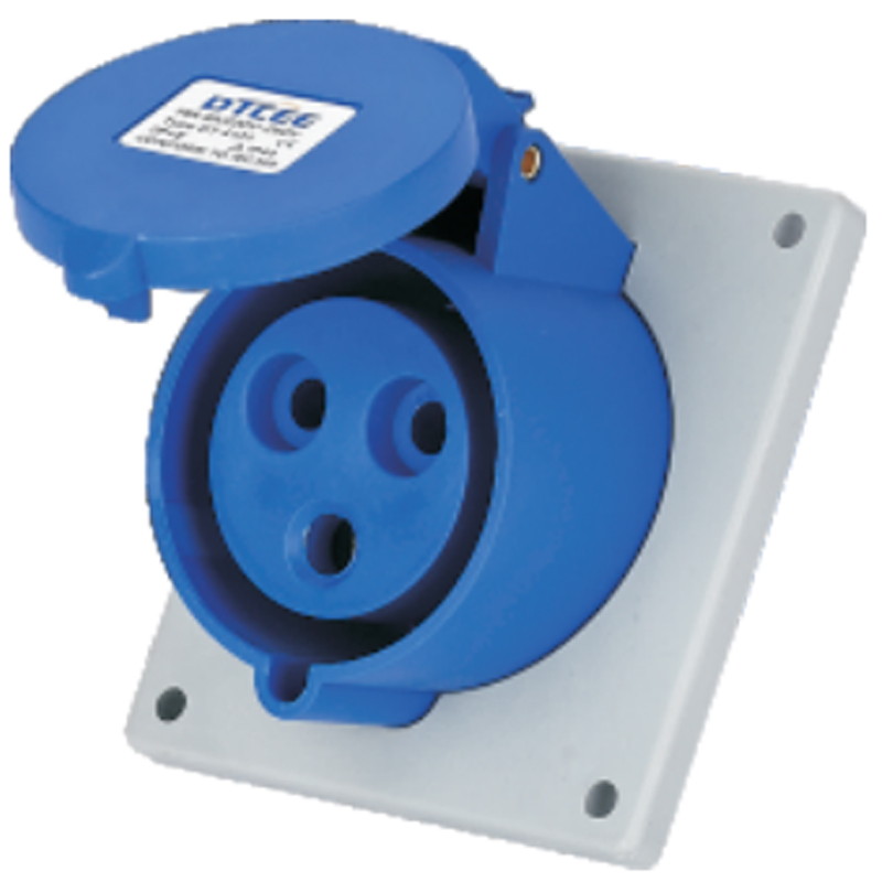 Panel mounting socket (angle) DT4131 DT4231 INDUSTRIAL SOCKET