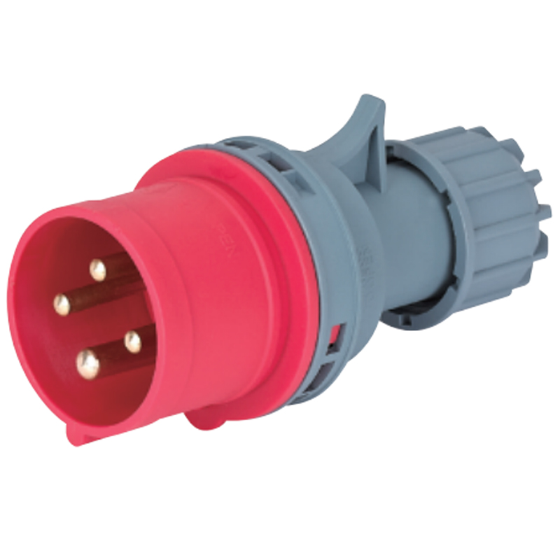 China Customized Industrial plug DT0141 DT0241 waterproof 16A 32A