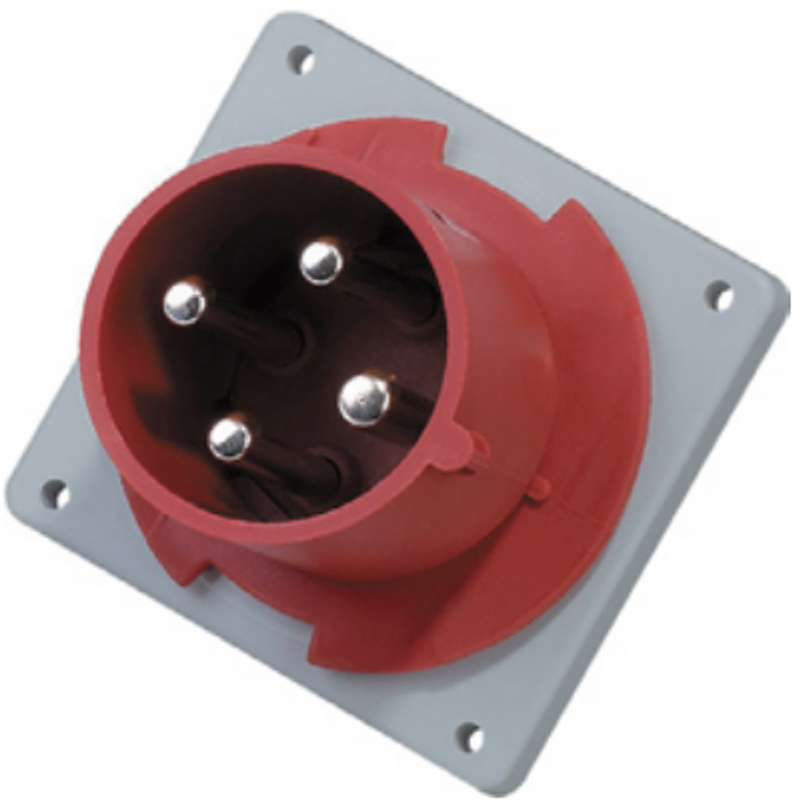 INDUSTRIAL PLUG PANEL MOUNTED PLUG DT6341 DT6441