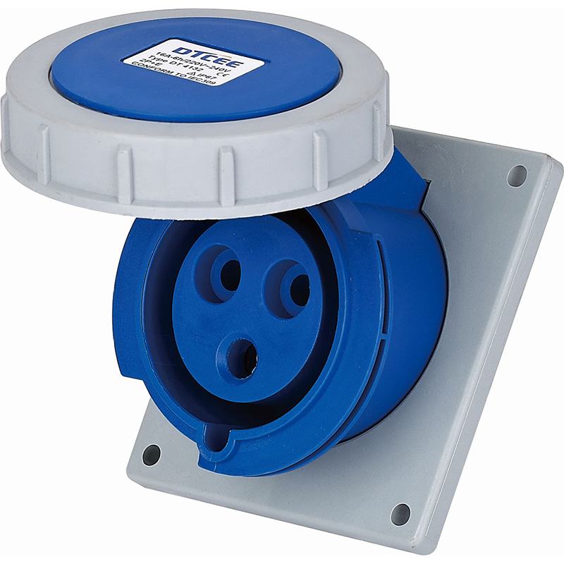 PANEL MOUNTED SOCKET (ANGLE) DT4132 DT4232 INDUSTRIAL SOCKET