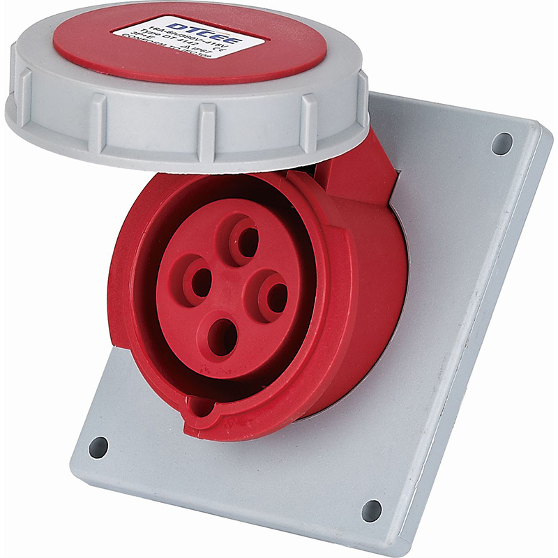 PANEL MOUNTED SOCKET (ANGLE) DT4142 DT4242 INDUSTRIAL SOCKET