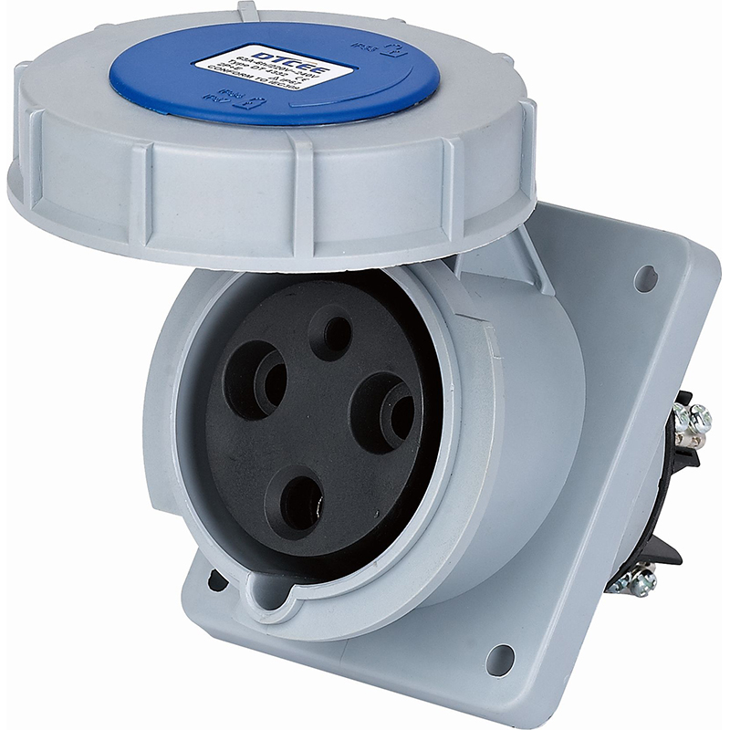 Waterproof and dustproof PANEL MOUNTED SOCKET(ANGLE) DT4332 DT4432