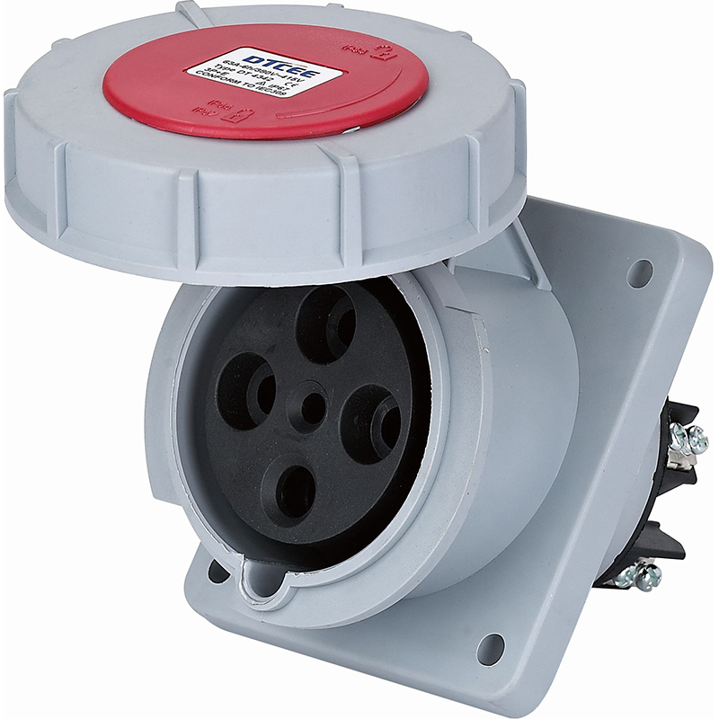 Waterproof and dustproof PANEL MOUNTED SOCKET(ANGLE) DT4342 DT4442