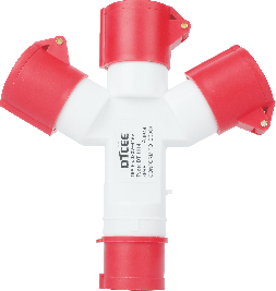 DT1014 DT1015 3 WAY INDUSTRIAL SOCKET SPLITTER CHINA CUSTOMIZED