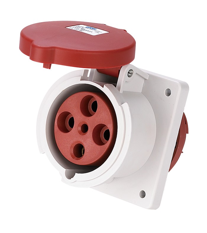 INDUSTRIAL SOCKET DTN3341 DTN3441 WATERPROOF PANEL MOUNTED 63A 125A