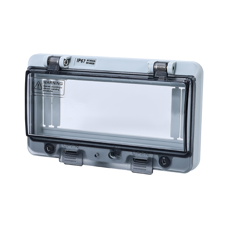 8 Position Distribution Box Switch Cover for Circuit Breaker IP67 Transparent Protective Window