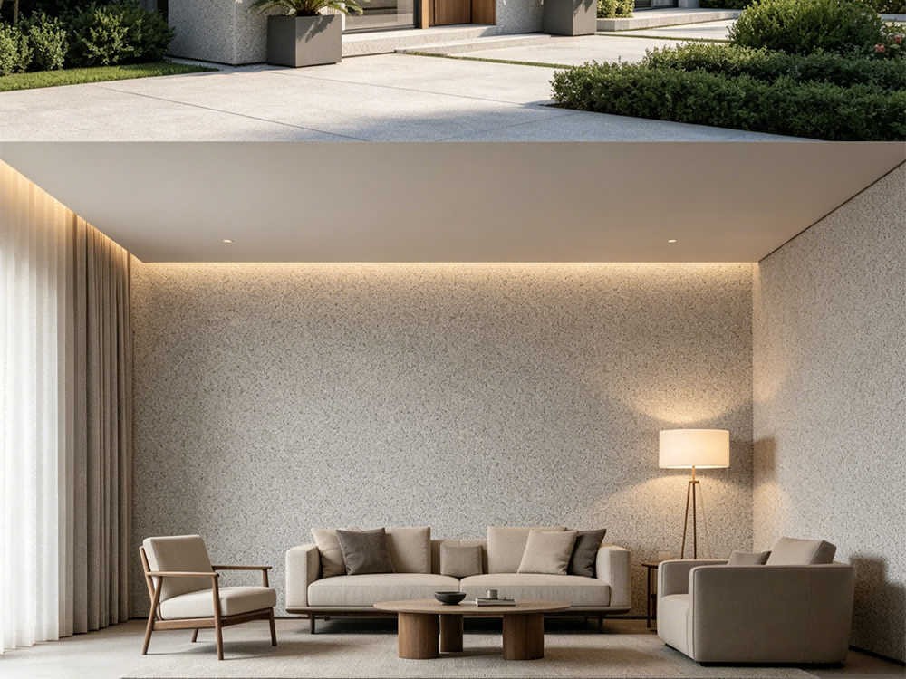 Light Gray Sesame Grey Porphyry Flexi...