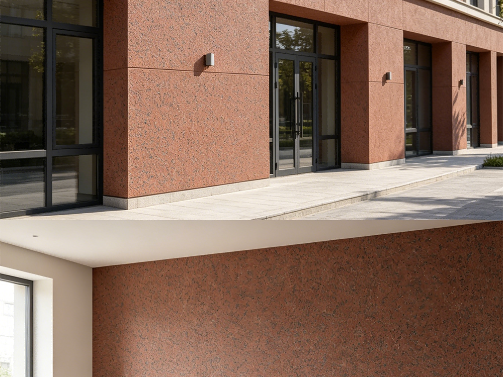 Reddish Brown Mottled Porphyry Flexib...