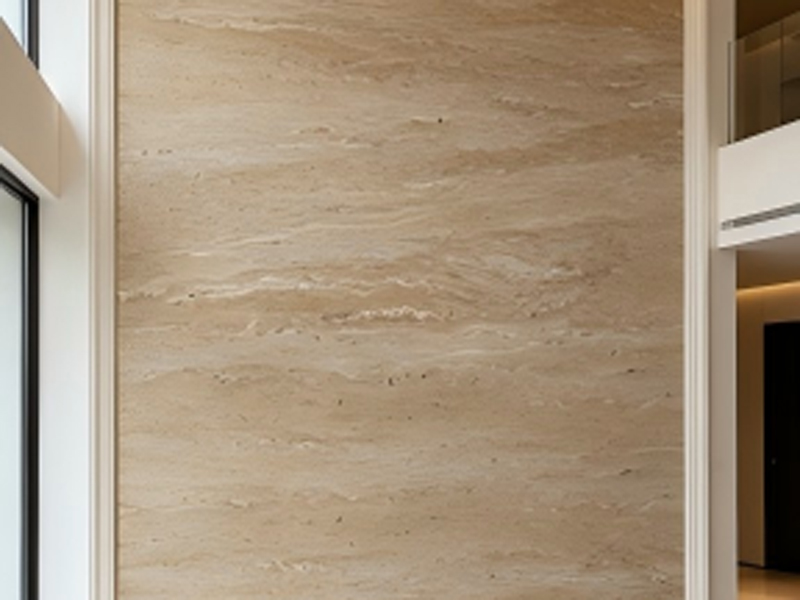 Apricot Beige Wavy Travertine for Mod...