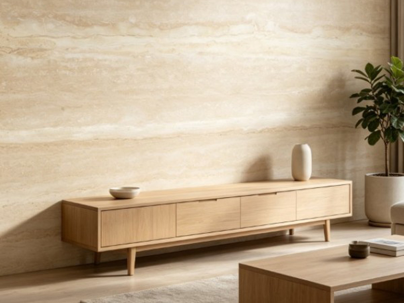 White Travertine Flexible Veneer for ...