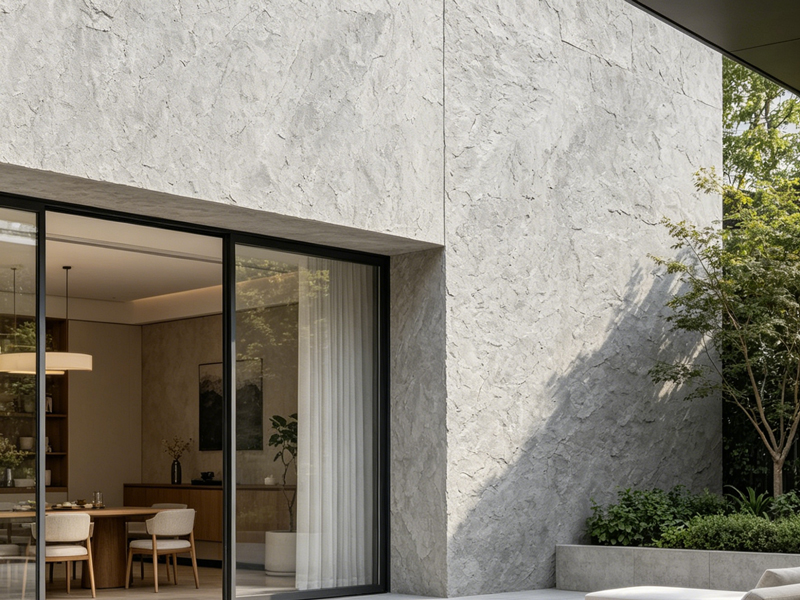 Light Grey Rough Slate Flexible Stone...