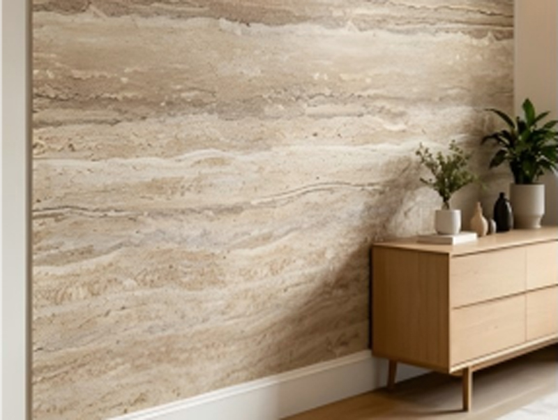 Light Khaki Gradient Travertine for C...